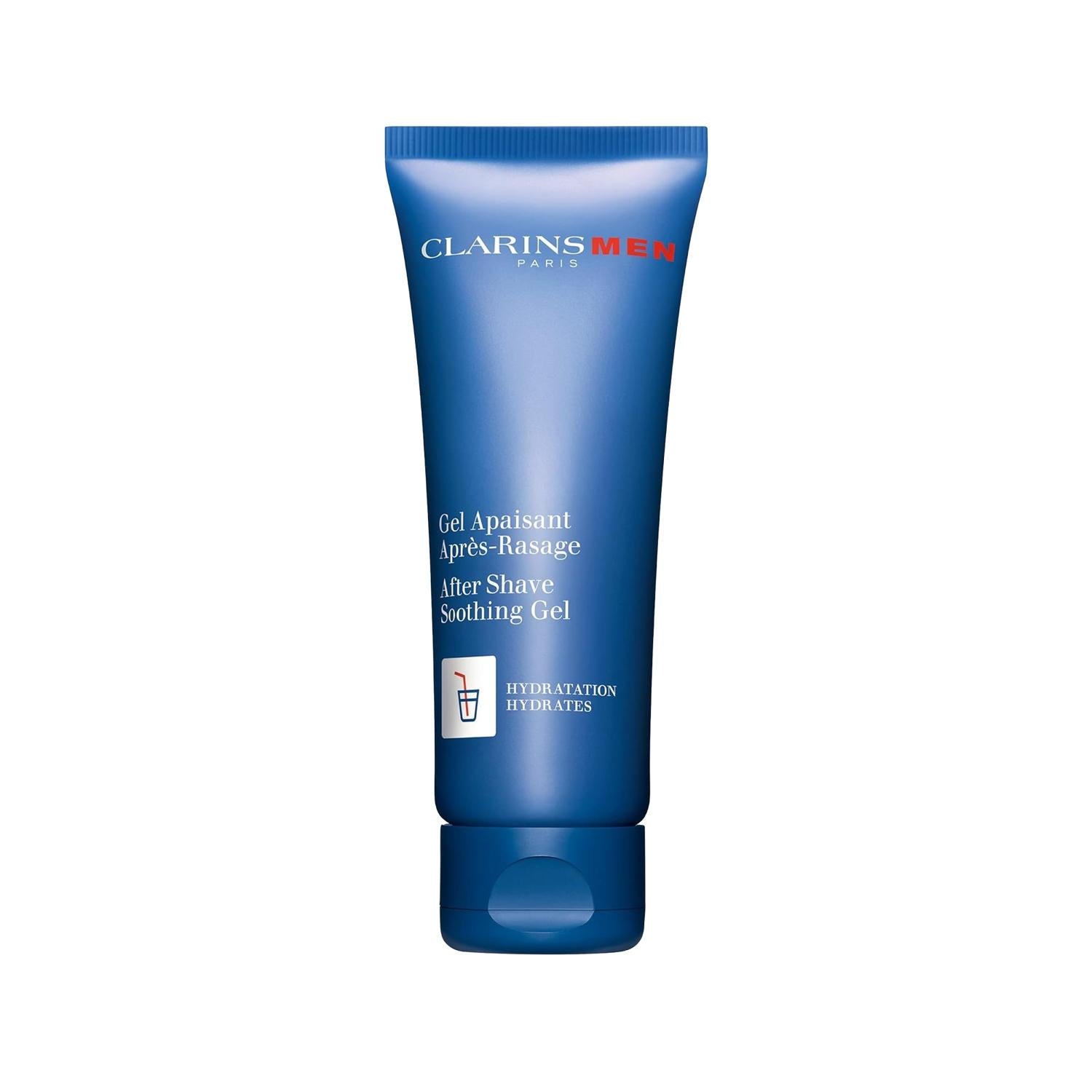 Clarins Men Soothing Gel: Calm Irritation & Hydrate Sensitive Skin - Post Shave Relief, 2.54 fl oz Clarins Men Soothing Gel: Hydrate & Calm Skin men's soothing gel, men's skincare, post shave gel, sensitive skin men, hydrating gel men, Clarins men, Yatıştırıcı jel, men's grooming products, men's skincare gel, soothing gel, hydrating formula, post-shave relief, sensitive skin, skin irritation, redness relief, moisturizer for men, men's face care, grooming products, face gel, skincare, aftershave, shaving cre