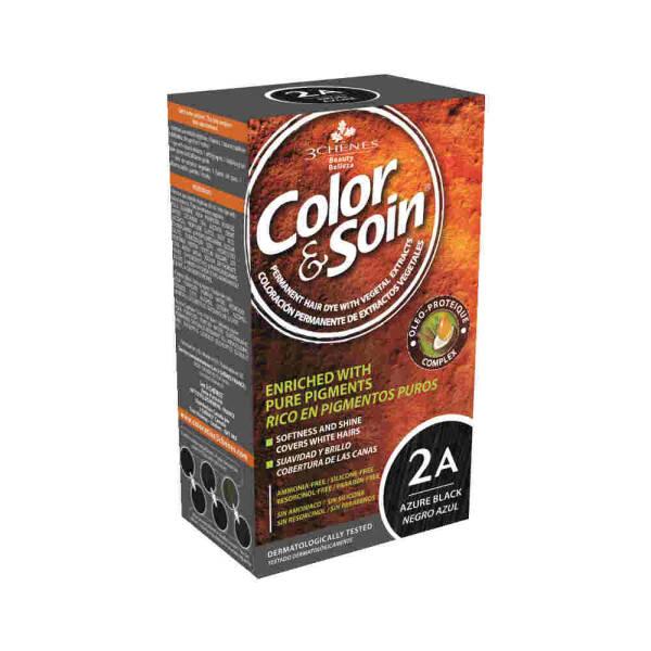 Color&Soin Natural Hair Dye - Ammonia-Free, Botanical, Permanent Hair Color for Sensitive Hair - Hair Dye