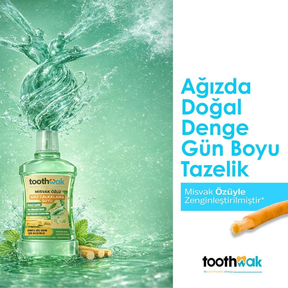 Toothwak Misvak Özlü Ağız Gargarası 280 ml
