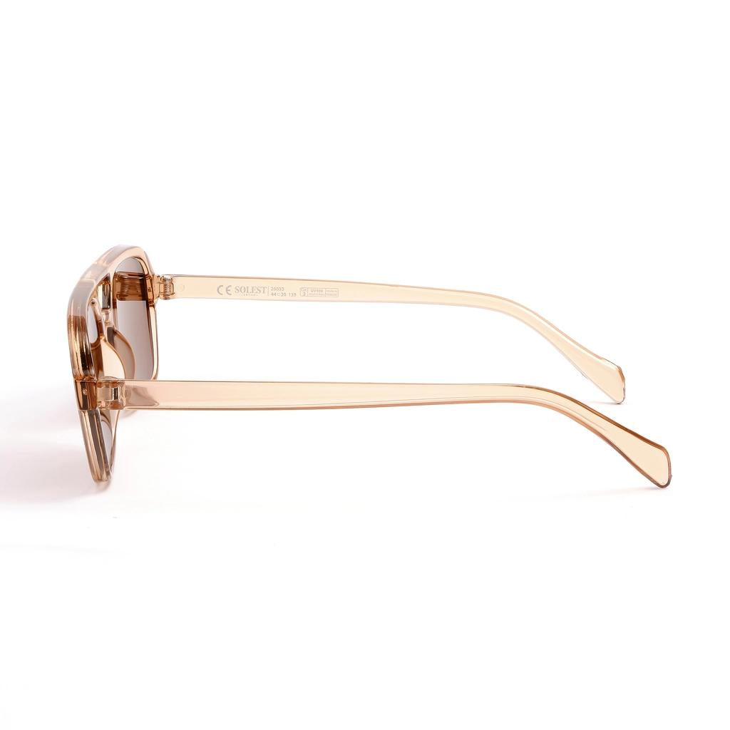 Solest London Light Brown Unisex Sunglasses 26033