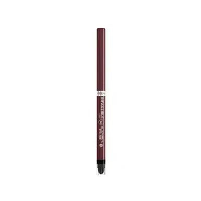 L'Oreal Paris Infaillable Automatic Gel Eyeliner - Velvet Bordeaux, Long-Lasting, Smudge-Proof Burgundy Eye Makeup L'Oreal Velvet Bordeaux Gel Eyeliner | Long-Lasting, Smudge-Proof gel eyeliner, automatic eyeliner pencil, burgundy eyeliner, velvet bordeaux eyeliner, long-lasting eyeliner, water resistant eyeliner, Loreal eyeliner, eye makeup, smudge proof eyeliner, eyeliner, eye liner, burgundy eye makeup, velvet bordeaux eye makeup, long lasting eye liner, water resistant eye liner, Loreal eye liner, smudg