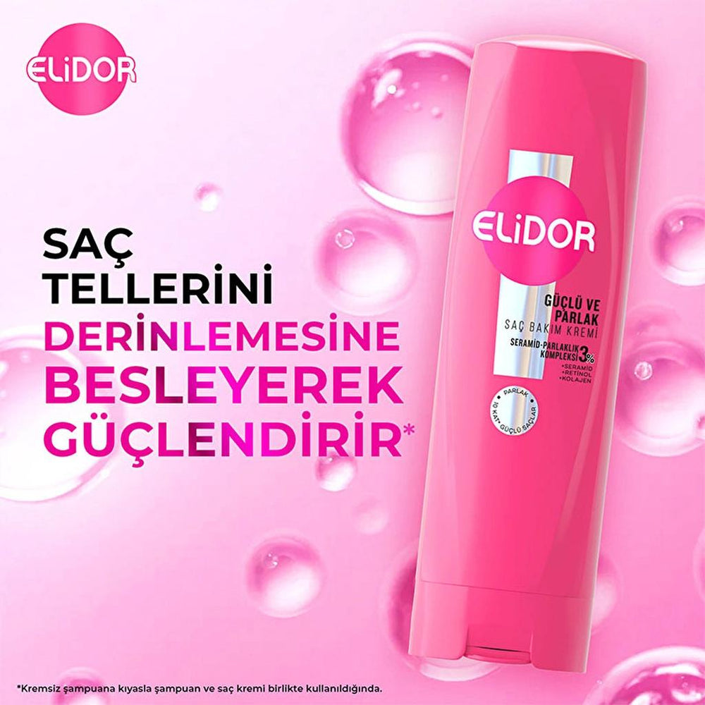 Elidor Strong & Shiny Conditioner for Radiant Hair 350 ml
