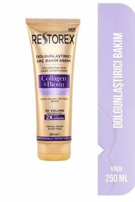 Restorex Collagen Biotin Hair Care Cream - Nourishing, Repairing, and Volumizing for Soft, Healthy Hair - Hair Mask