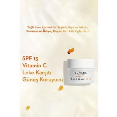 lumene day cream spf 15 front view, lumene day cream spf 15 texture Lumene Day Cream SPF 15 - Brightening & Anti-Dark Spot | 1.7 Fl Oz Lumene Day Cream SPF 15 - Brightening & Anti-Dark Spot lumene, day-cream, spf-15, vitamin-c, brightening, vegan, skincare, anti-spot, moisturizer, ai-generated