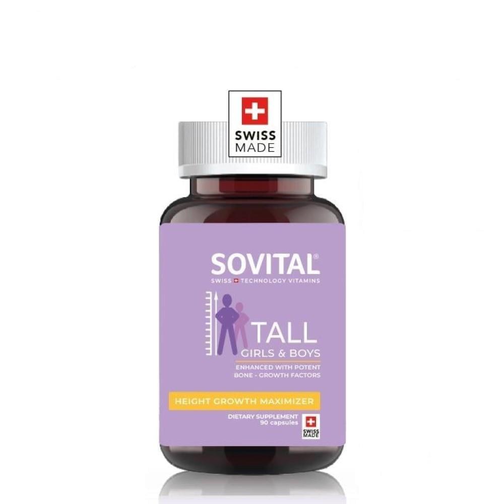 Sovital Tall Girls &amp; Boys - Growth Support Supplement | 90 Capsules - image 2