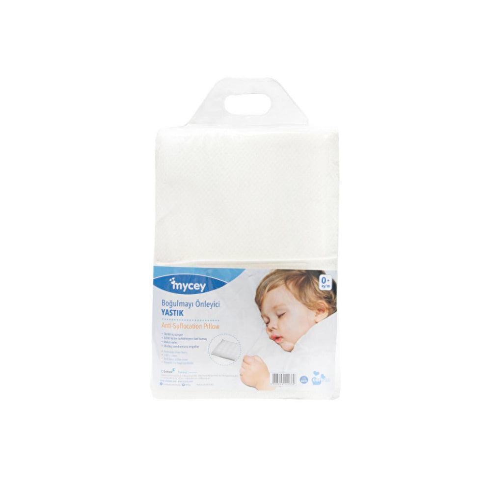 Mycey Baby Anti-Choking Pillow - Safe Sleeping Solution for Infants, Cotton Fabric, Portable & Easy to Carry - Baby Care