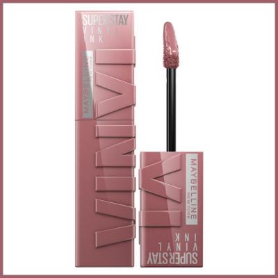 Maybelline Super Stay Vinyl Ink: 16HR Glossy Liquid Lipstick - 110 Awestruck Red. Non-Transfer, Long Lasting Maybelline Lipstick Maybelline Vinyl Ink: 16HR Glossy Lipstick - Awestruck, Lip Color Maybelline lipstick, long lasting lipstick, glossy lipstick, vinyl lip color, non transfer lipstick, liquid lipstick, bright red lipstick, lip color 110 Awestruck, Maybelline Super Stay, glossy liquid lip, lipstick, lip color, long-wearing makeup, glossy finish, vibrant lip colors, non-smudge lipstick, precise appli