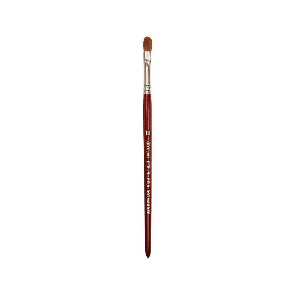 Kryolan Excellence Filbert Round Makeup Brush 10