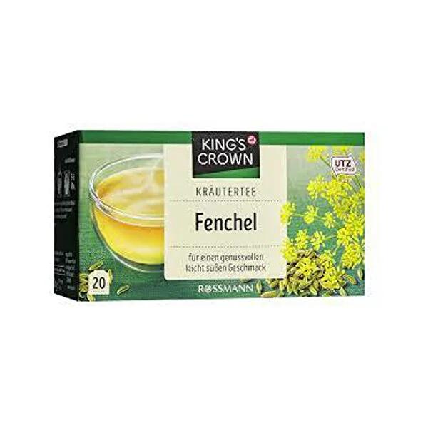 King's Crown Fennel Herbal Tea: Naturally Spiced, Caffeine-Free Digestive Tea - 20 Count King's Crown Fennel Tea - Caffeine-Free Herbal Digestive Tea fennel tea, herbal tea, Kings Crown tea, rezene çayı, natural herbal beverage, caffeine-free tea, spiced herbal tea, digestive tea, fennel, spiced tea, caffeine-free, herbal beverage, natural tea, healthy tea, relaxing tea, aromatic tea, versatile tea, Kings Crown, tea, after-dinner tea, bedtime tea, wellness tea, herbal, natural, beverage, spiced, digestive