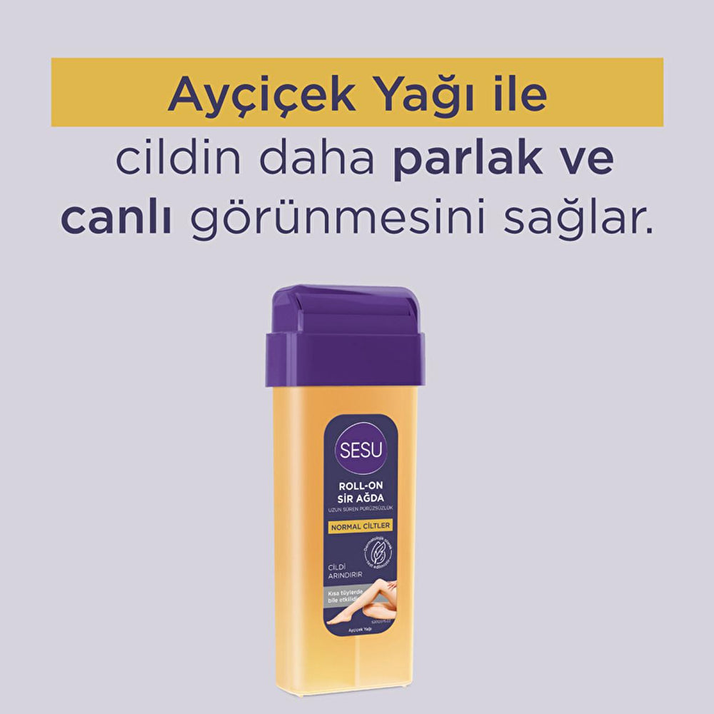 Sesu Roll-on Sir Wax for Hair Removal - Sugar-Free, Effective on Short Hair, Long-Lasting Smoothness - view 5