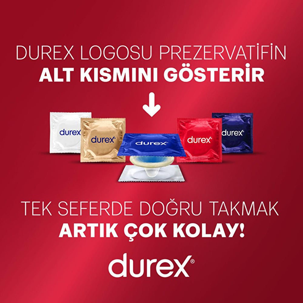 Durex Lubricated Condoms - Safe & Comfortable Contraception for Adults, 16 Count - view 7