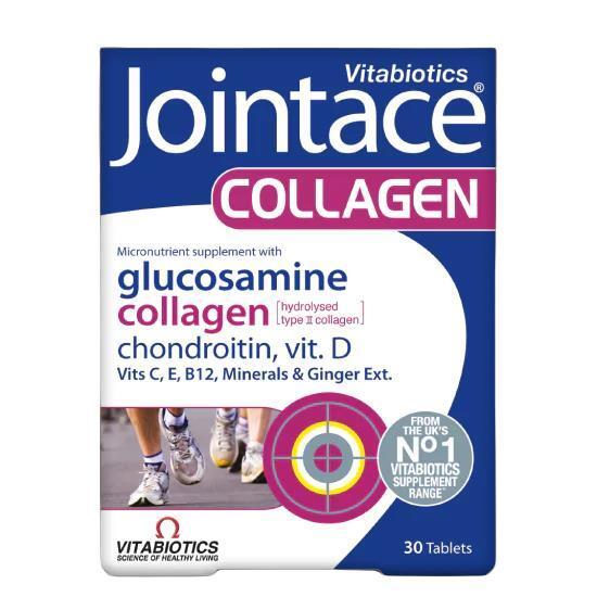 Vitabiotics Jointace Collagen - Joint Health Supplement with Glucosamine and Chondroitin for Active - Vitamin & Supplement