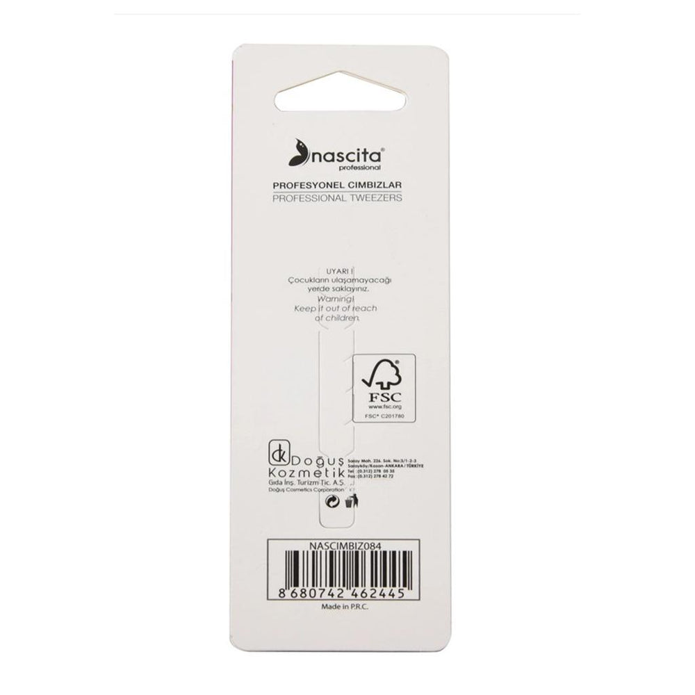 Nascita Professional Tweezers Duo for Precise Grooming