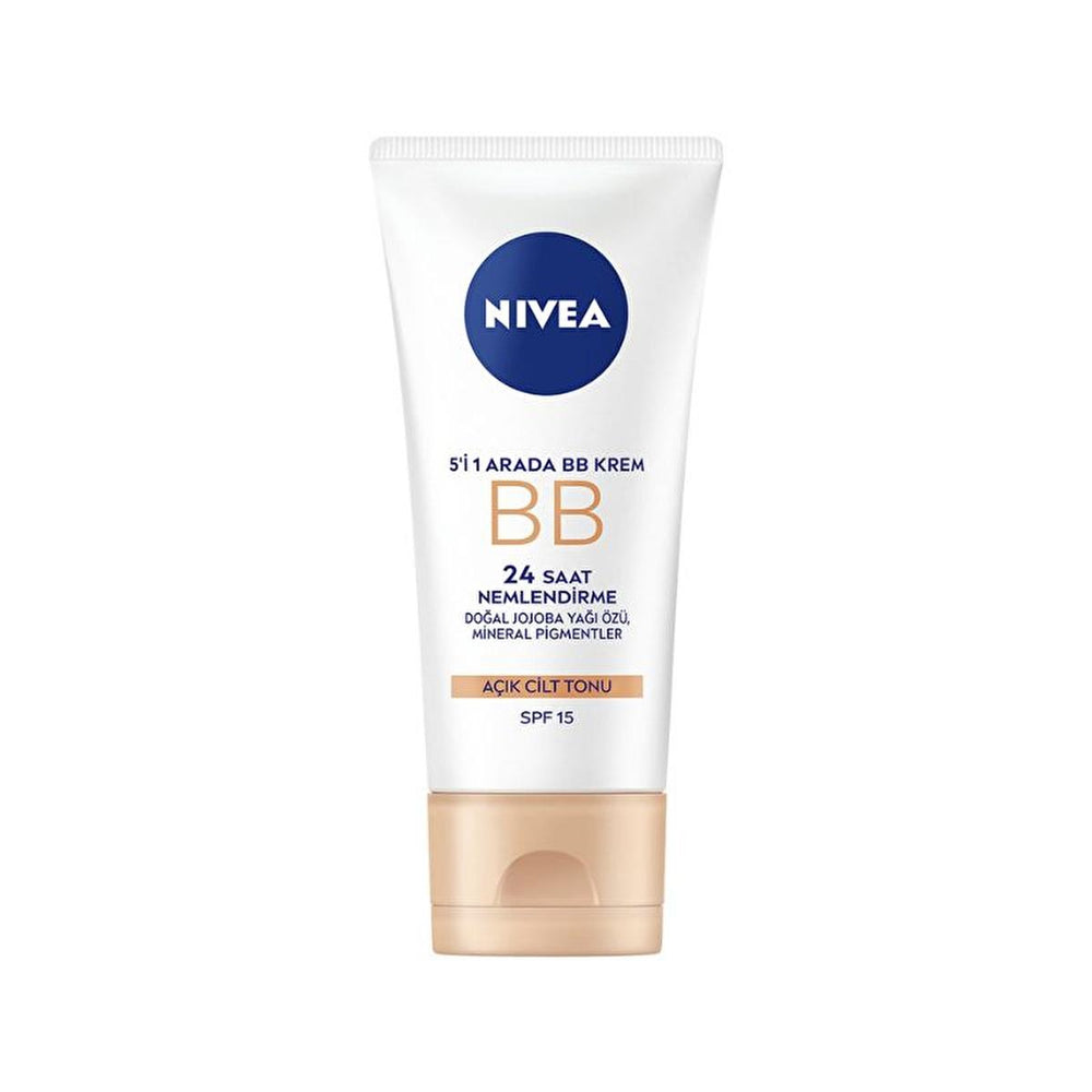 Nivea Essentials BB Cream - 5-in-1 Daytime Facial Care for Even Skin Tone & Imperfection Concealment - Foundation