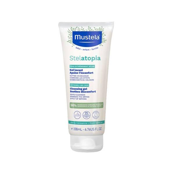 Mustela Stelatopia: Gentle Baby Cleansing Gel &amp; Shampoo for Very Dry, Sensitive Skin - Natural, Vegan, &amp; Hypoallergenic - 6.76 fl oz - image 8