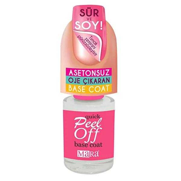 Mara Nail Base Coat - Water-Based, Peel-Off, Acetone-Free Nail Polish Remover for Smooth Nail Surface - 0.41 fl oz Mara Nail Base Coat - Water-Based, Peel-Off, Acetone-Free Nail base coat, Acetone-free nail polish remover, Peel-off nail base coat, Water-based nail care, Nail smoothing product, Gentle nail care, Easy nail polish removal, Nail health, Cosmetics, Beauty products, Nail care essentials