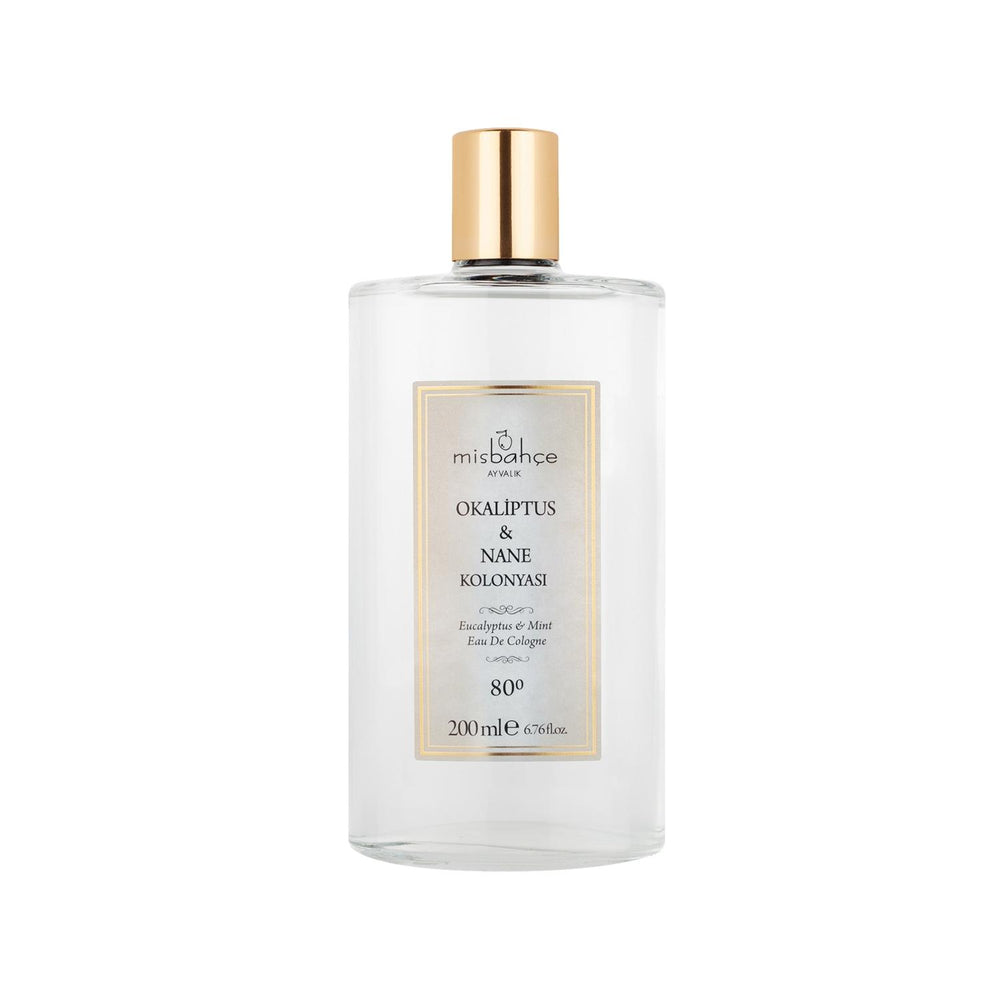 Misbahçe Traditional Turkish Cologne - Mint & Eucalyptus Fragrance, 200ml Misbahçe Cologne - Refreshing Mint & Eucalyptus Fragrance Misbahçe Cologne, Mint and Eucalyptus Fragrance, Traditional Turkish Cologne, 200 ml Cologne, Personal Care Fragrance, Refreshing Cologne, Cultural Fragrance, Invigorating Scent, Cooling Sensation, Traditional Fragrance, Unique Gift, After Workout Refresh, Summer Refreshment