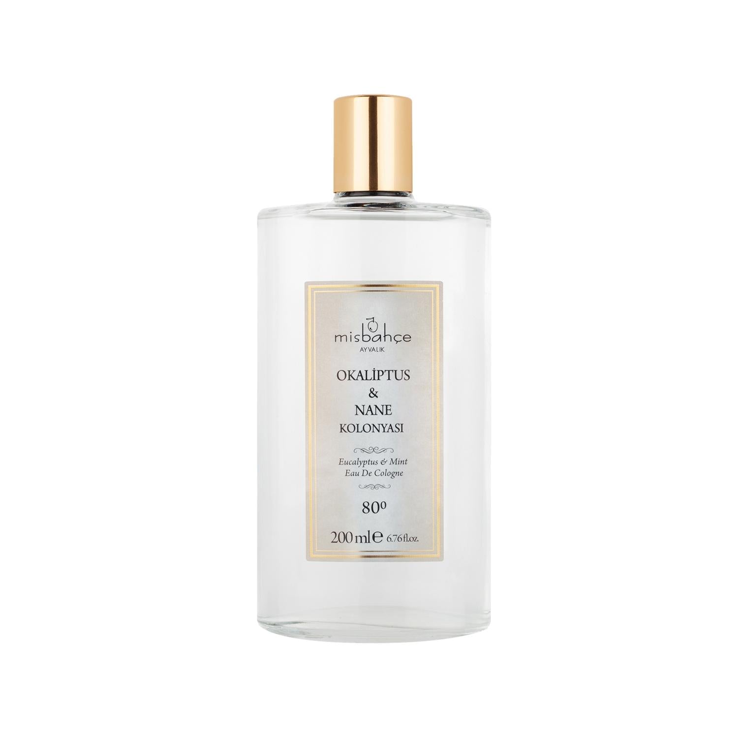 Misbahçe Traditional Turkish Cologne - Mint & Eucalyptus Fragrance, 200ml Misbahçe Cologne - Refreshing Mint & Eucalyptus Fragrance Misbahçe Cologne, Mint and Eucalyptus Fragrance, Traditional Turkish Cologne, 200 ml Cologne, Personal Care Fragrance, Refreshing Cologne, Cultural Fragrance, Invigorating Scent, Cooling Sensation, Traditional Fragrance, Unique Gift, After Workout Refresh, Summer Refreshment