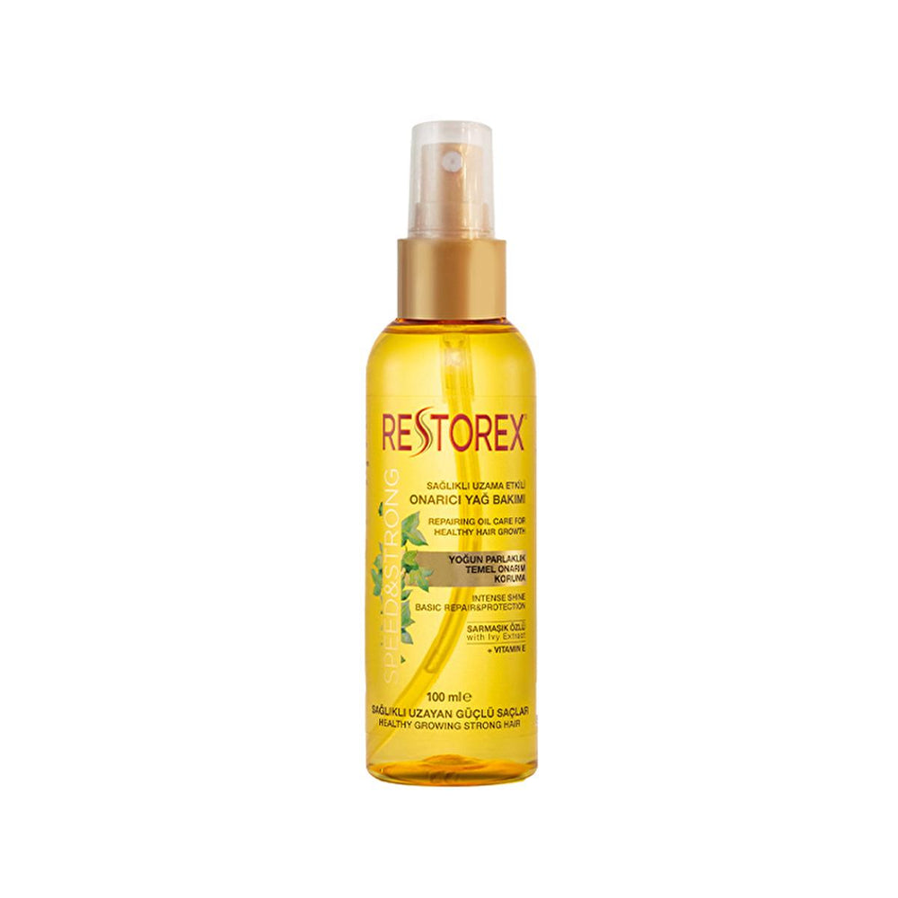 Restorex Hair Care Oil with Ivy Extract & Vitamin E - 3.38 fl oz Nourishing Hair Growth Serum for Damaged Hair - view 4