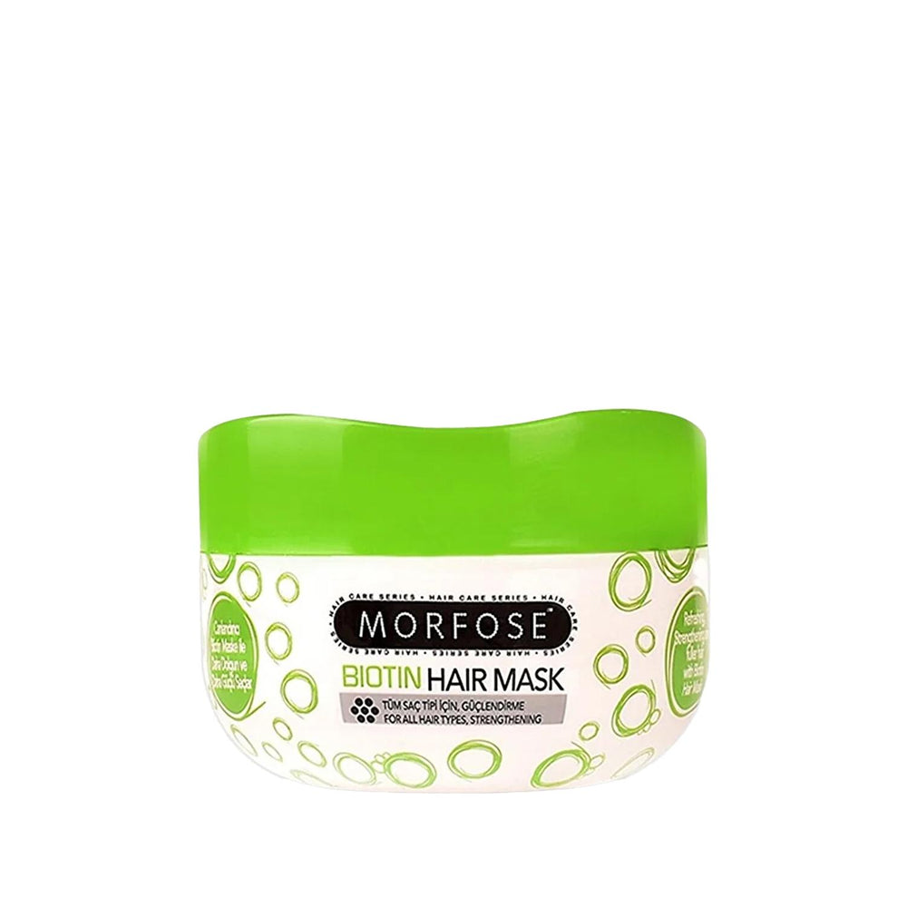 Morfose Biotin Hair Mask 500ml - Nourishing & Strengthening Treatment for Damaged Hair - Hair Mask
