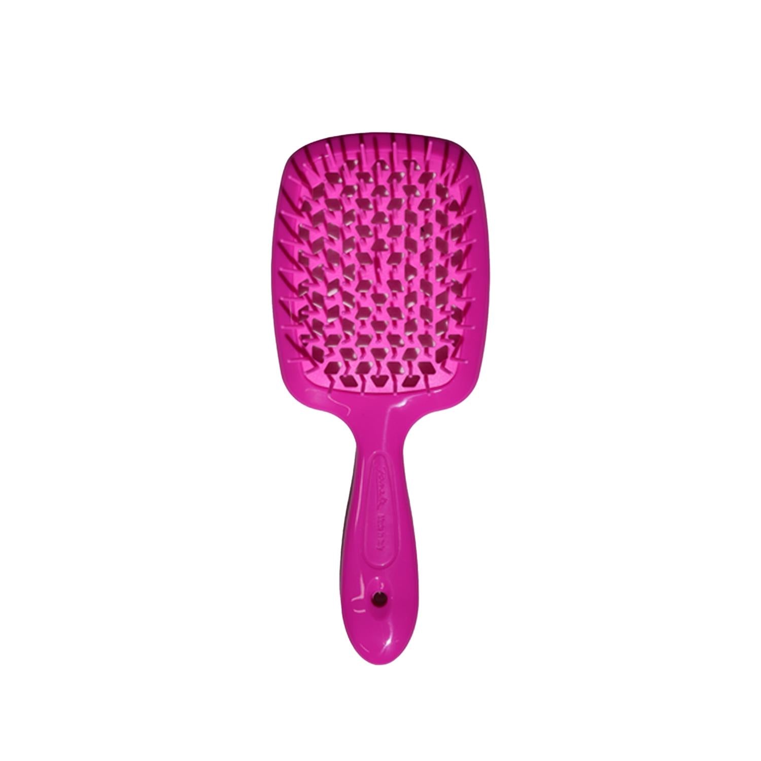 Janeke Superbrush Neon Fuchsia Hair Brush 82SP226 FF2