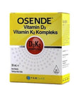 Osende Vitamin D3K2 Complex Drops - Supports Bone Health & Cardiovascular System - 20ml Bottle - image 4