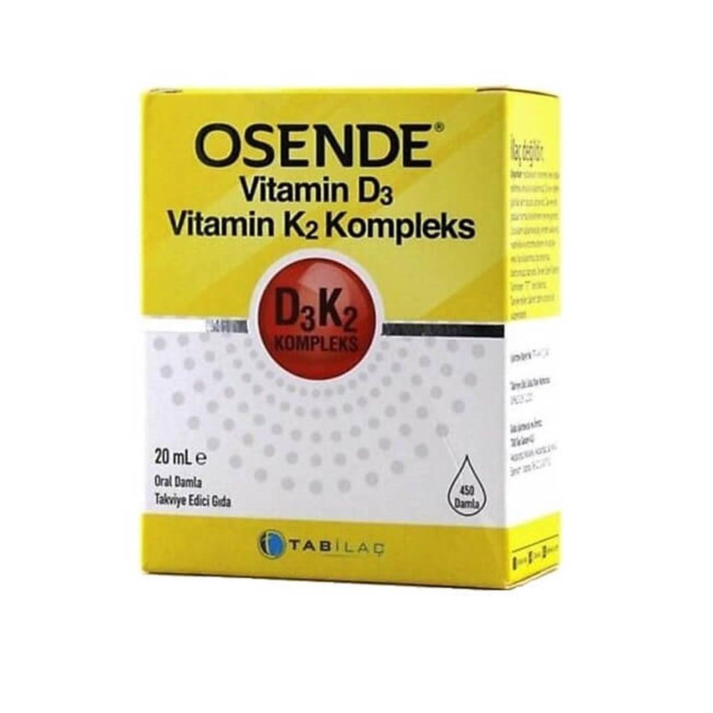 Osende Vitamin D3K2 Complex Drops - Supports Bone Health &amp; Cardiovascular System - 20ml Bottle - image 4