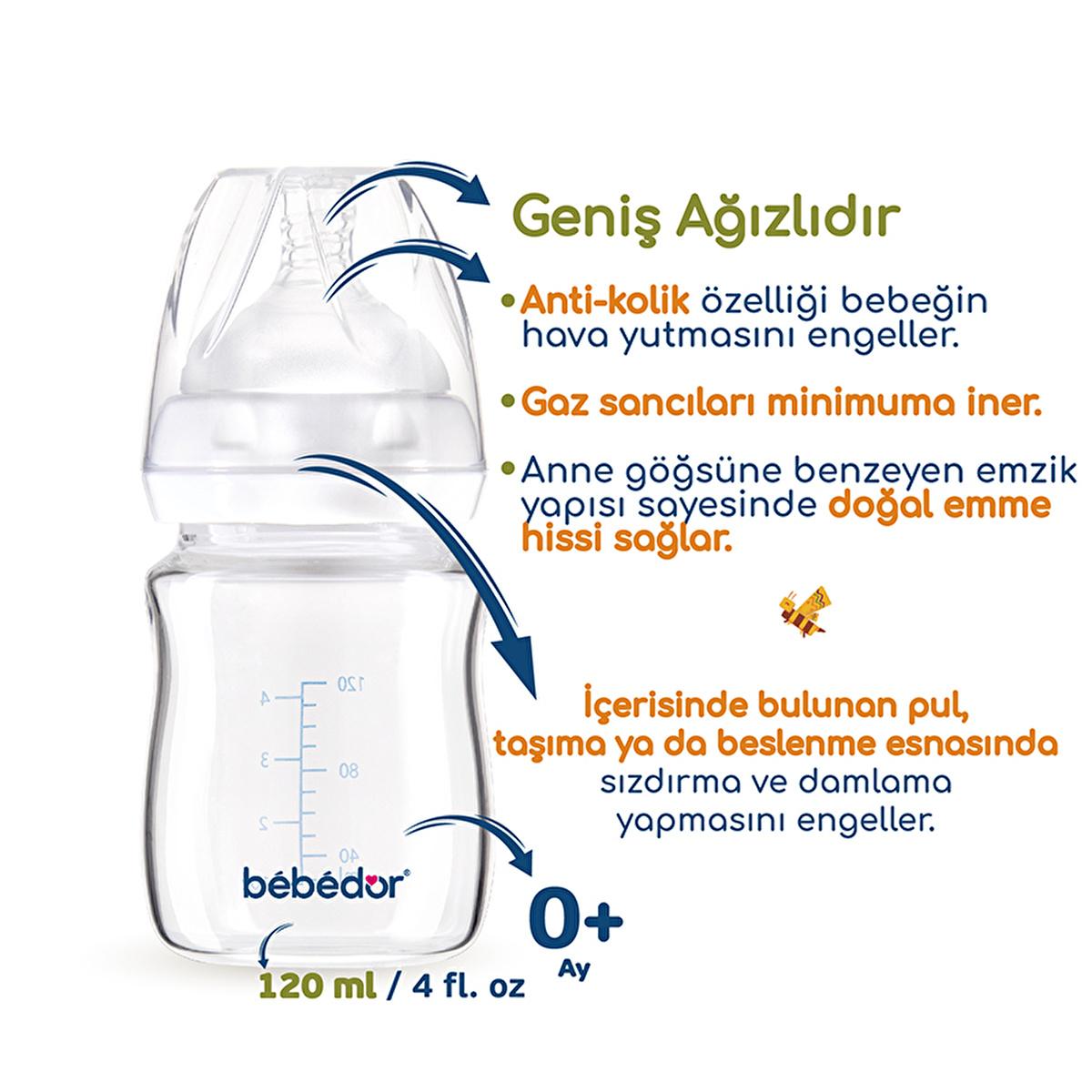 Bebedor Glass Baby Bottle: Heat Resistant, Wide Neck, Anti-Colic & Leak-Proof - Newborn Feeding Essential Bebedor Glass Baby Bottle: Heat Resistant & BPA-Free glass baby bottle, heat resistant bottle, wide neck baby bottle, borosilicate baby bottle, anti-colic baby bottle, newborn feeding bottle, leak proof baby bottle, BPA free baby bottle, baby bottle, glass bottle, heat resistant, wide neck, anti-colic, newborn, feeding bottle, leak proof, BPA free, baby feeding, infant bottle, baby supplies, new mom ess