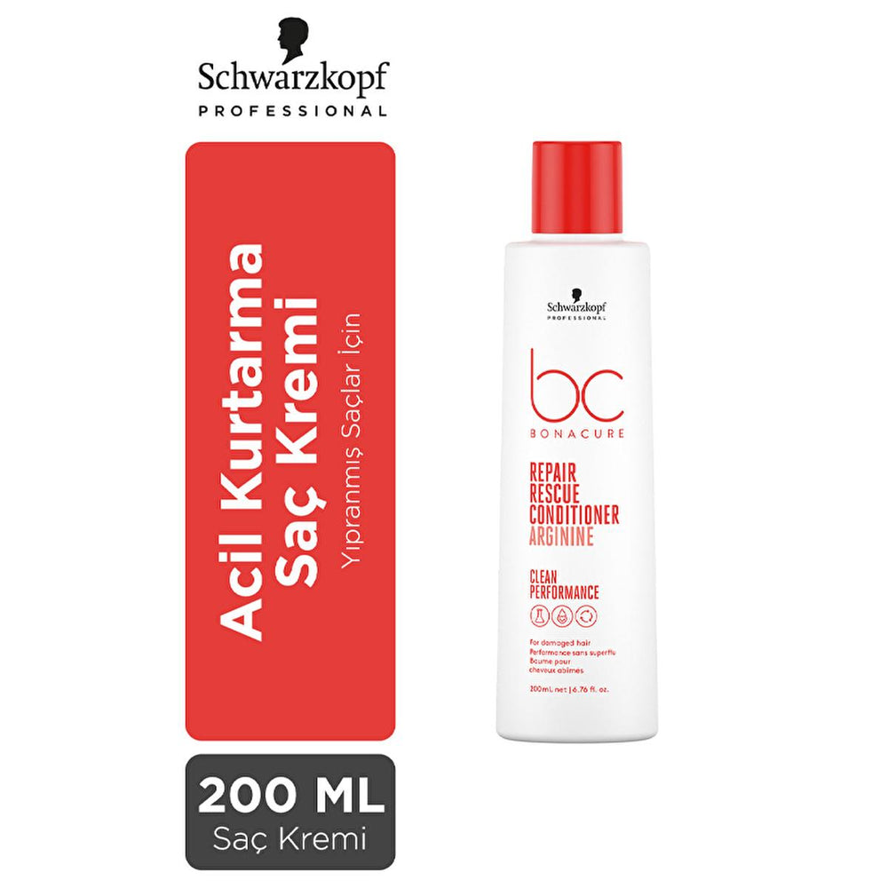 Bonacure Clean Acil Kurtarma Saç Kremi - Silikon-free Vegan Hair Repair Cream for Damaged Hair - view 6