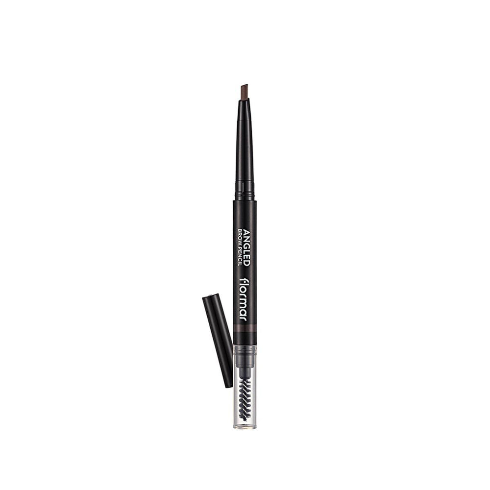 Flormar Angled Eyebrow Pencil with Brush - Long-Lasting, Natural Definition for Precise Brows - view 4