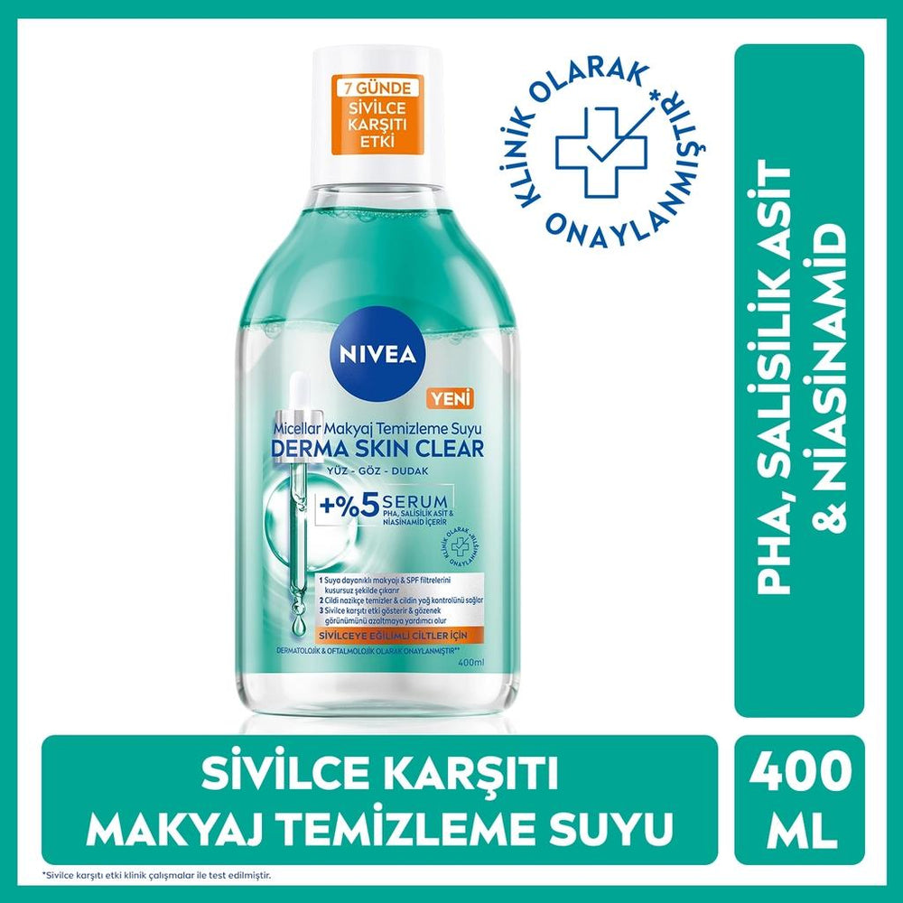 Nivea Derma Skin Clear Blemish-Prone Micellar Water 400 ml