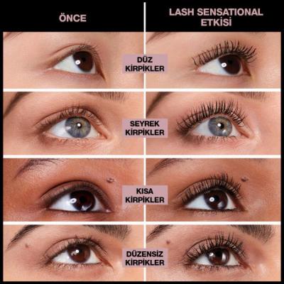 Maybelline Lash Sensational Full Fan Effect Mascara - Intense Black, Volumizing & Waterproof Formula - image 6