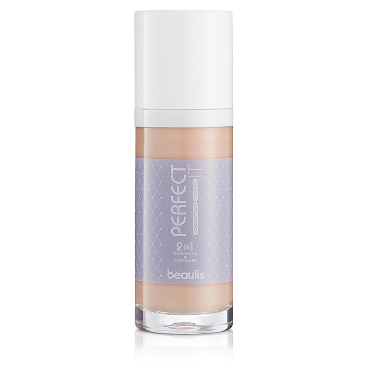 Beaulis Perfect It 2 in 1 Foundation &amp; Concealer - Matte Finish, Long Lasting Makeup for Flawless Complexion Beaulis 2-in-1 Foundation &amp; Concealer - Matte Finish Makeup Foundation, Concealer, Makeup, Liquid Foundation, Matte Finish Foundation, Long Lasting Makeup, Beaulis Perfect It, Flawless Complexion, Simplify Makeup Routine, Natural-Looking Finish, Shine Control, Multi-Tasking Makeup, Beauty Essentials