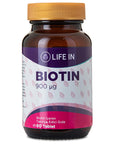 Life In Biotin Tablet - Dietary Supplement for Adults and Children Over 11 Years - Biotin Supplement in Tablet Form for Health Support Life In Biotin Tablet - Biotin Supplement for Adults Biotin supplement, Dietary supplement for adults, Health supplement for biotin deficiency, Biotin tablets for health support, Vitamins and supplements for overall wellness, Dietary supplement, Biotin deficiency, Health supplement, Adults, Children over 11, Easy to use, Supports overall health