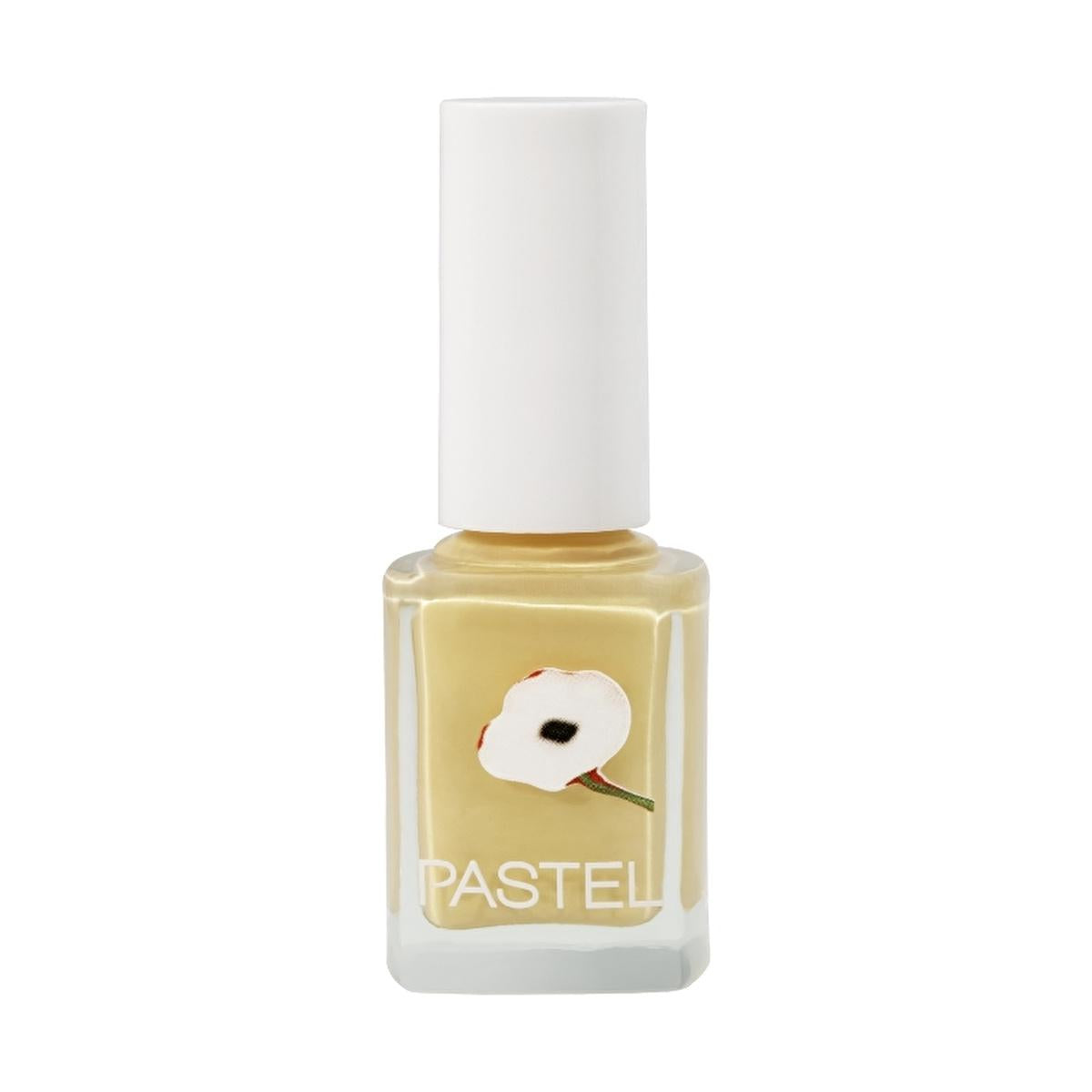 pastel oje 411 nail polish bottle, swatch of pastel oje 411 on nails, flat brush of pastel oje 411 for easy application Pastel Oje 411 - Long-Lasting High Gloss Nail Polish for Women Pastel Oje 411 - Long-Lasting Nail Polish pastel-oje, nail-polish, long-lasting, beauty, women, high-gloss, superior-coverage, easy-application, wear-resistant, ai-generated