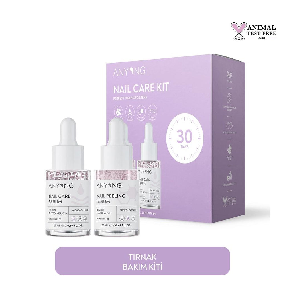 Anyong Nail Care Set with Peeling & Nourishing Serums 2 x 20ml