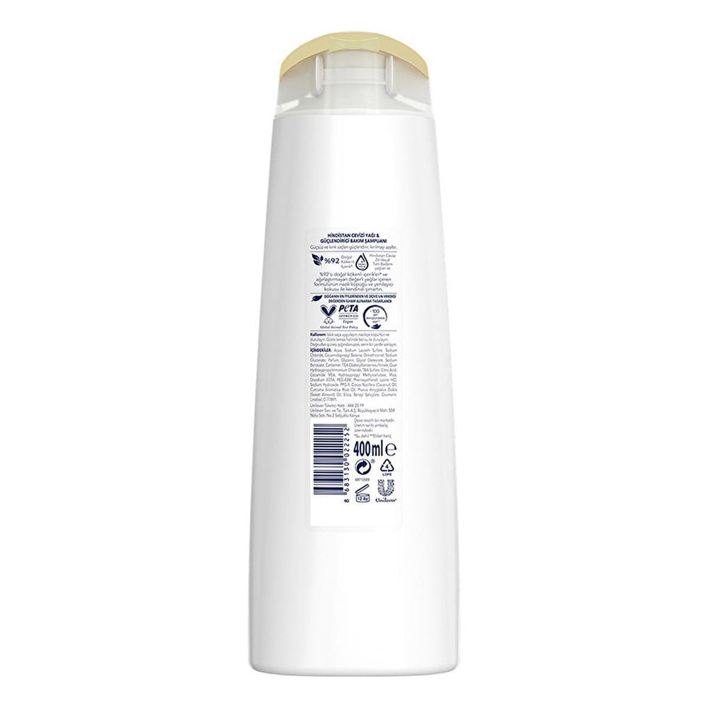 Dove Coconut Oil Shampoo - Natural, Vegan, Cruelty-Free Hair Care for Weak & Damaged Hair - view 5