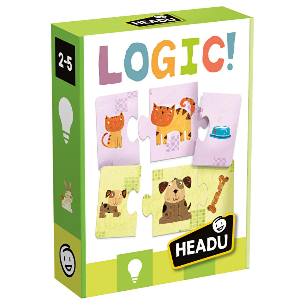 Headu Educational Puzzle for Toddlers - Cognitive Development Toy for Children Aged 2-5 Years - Toy