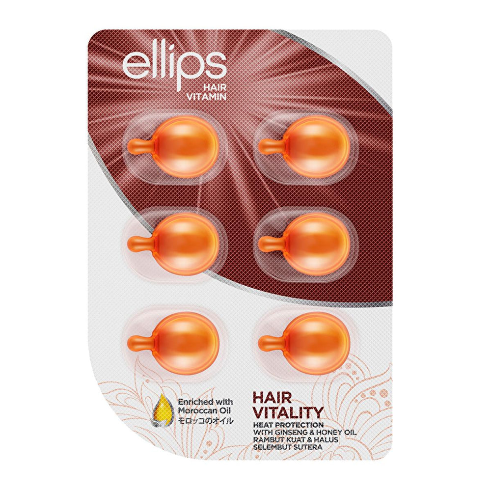 Ellips Hair Vitamin - Nourishing Argan Oil Hair Care for Dry & Damaged Hair - Hair Mask