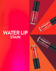 Flormar Water Lip Stain 004 Orange Juice - Long-Lasting Lip and Cheek Tint with Matte Finish - Lipstick