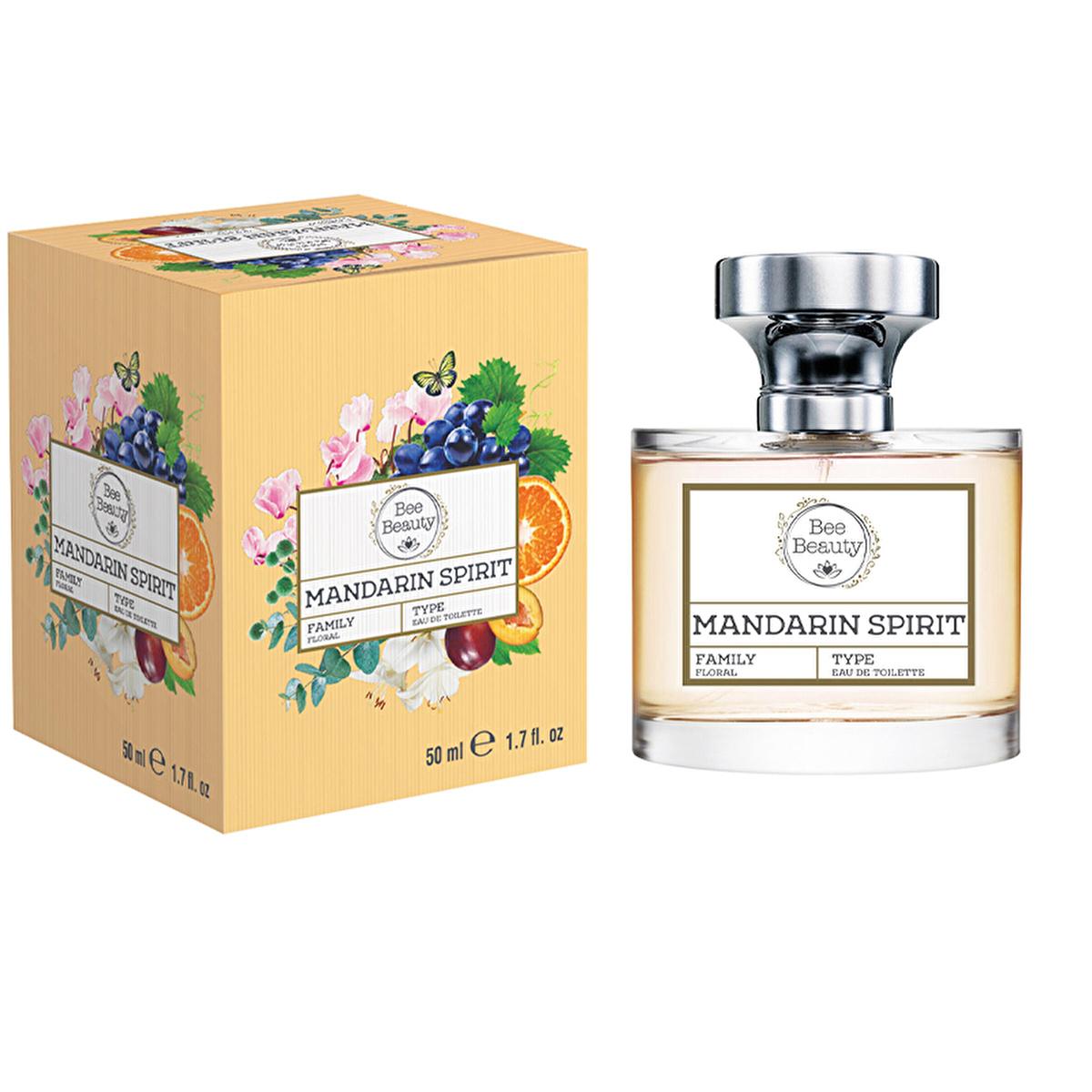 Bee Beauty Women's Mandarin Spirit EDT Perfume 50ml - Elegant Floral Fragrance for Women Bee Beauty Mandarin Spirit EDT Perfume 50ml Women's Perfume, Mandarin Spirit, EDT, 50 ml, Bee Beauty Parfüm, Floral Fragrance, Fruity Fragrance, Long-Lasting Perfume, Elegant Perfume, Women's Fragrance, Signature Scent, Everyday Perfume