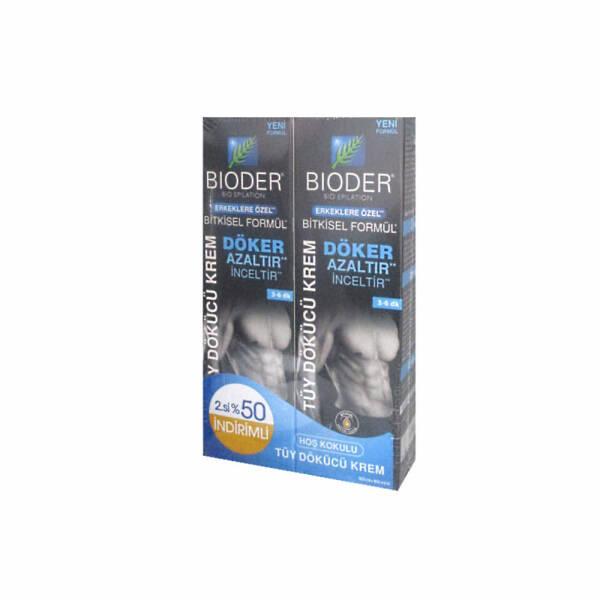 Bioder Men's Hair Removal Cream 2x100ml - Gentle, Moisturizing & Effective Hair Reduction Bioder Men's Hair Removal Cream - Effective & Moisturizing hair removal cream for men, men's grooming products, hair reduction cream, moisturizing hair removal, natural ingredients hair removal, men's hair removal, smooth skin for men, hair removal for sensitive skin, men's skincare, grooming essentials for men