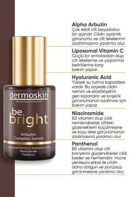 Dermoskin Be Bright Arbutin Complex Anti-spot Serum - Brightens Skin, Reduces Hyperpigmentation - 30ml - image 3