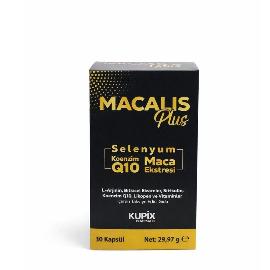 Kupix Pharma Macalis Plus Vitamin & Mineral Complex 30 Capsules