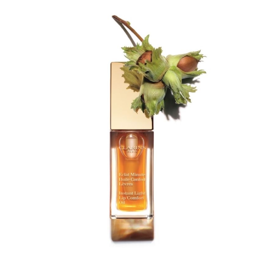 Clarins Instant Light Lip Oil Shade 01 for Shiny Lips