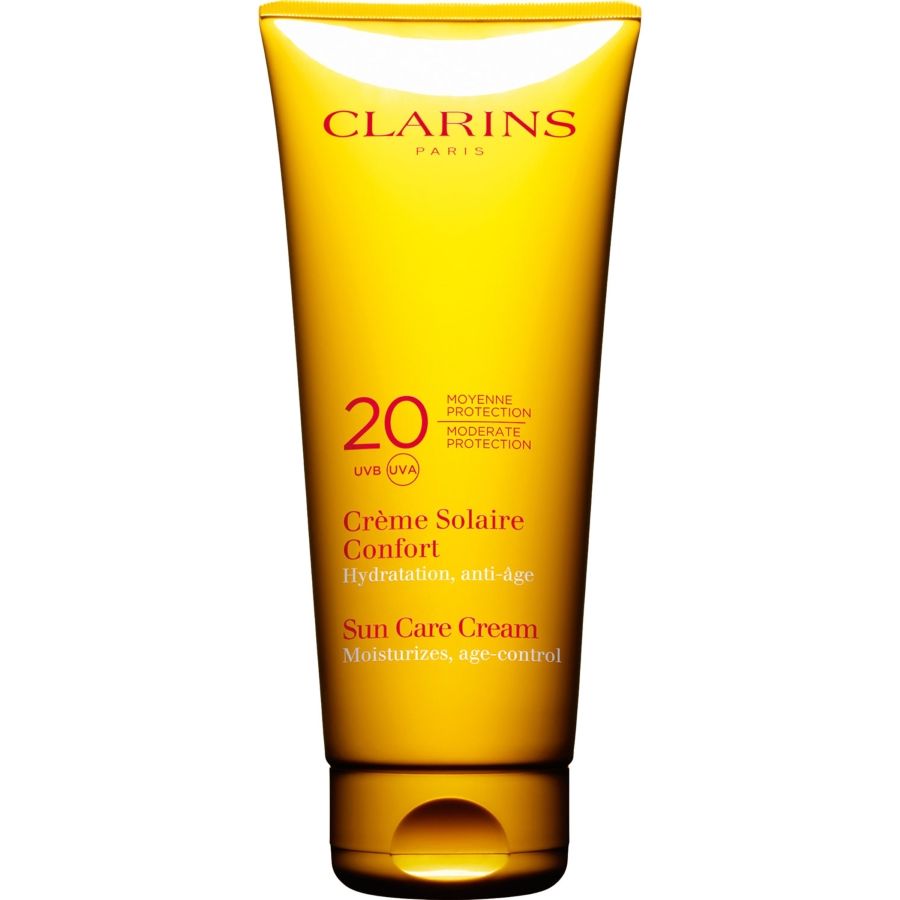 Clarins SPF 20 Sun Care Body Cream for Moderate Protection