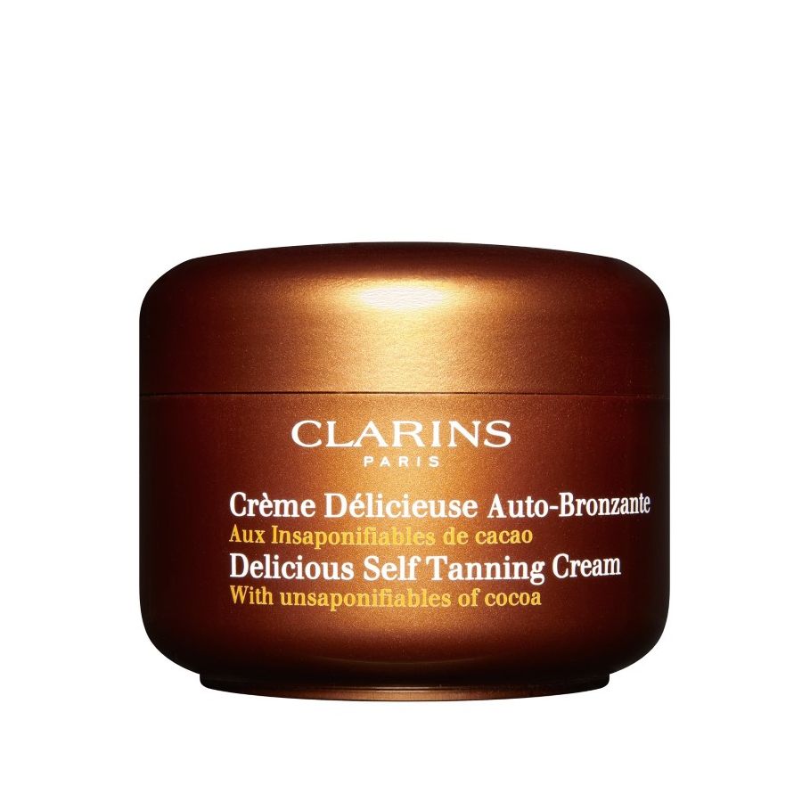 Clarins Delicious Self Tanning Cream for Natural Glow 125ml
