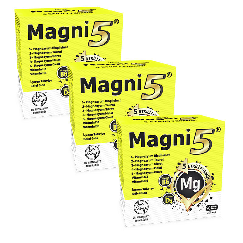 Magni5 Magnesium Complex with Vitamin D3 & B6 270 Capsules