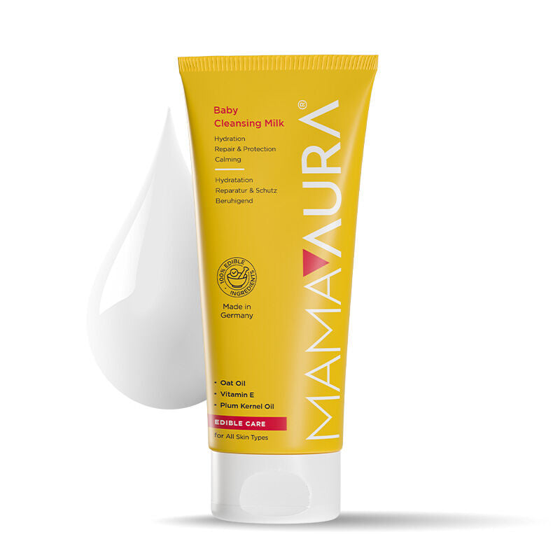 Mamaaura Baby Cleansing Milk Gentle Food-Grade Formula 200 ml
