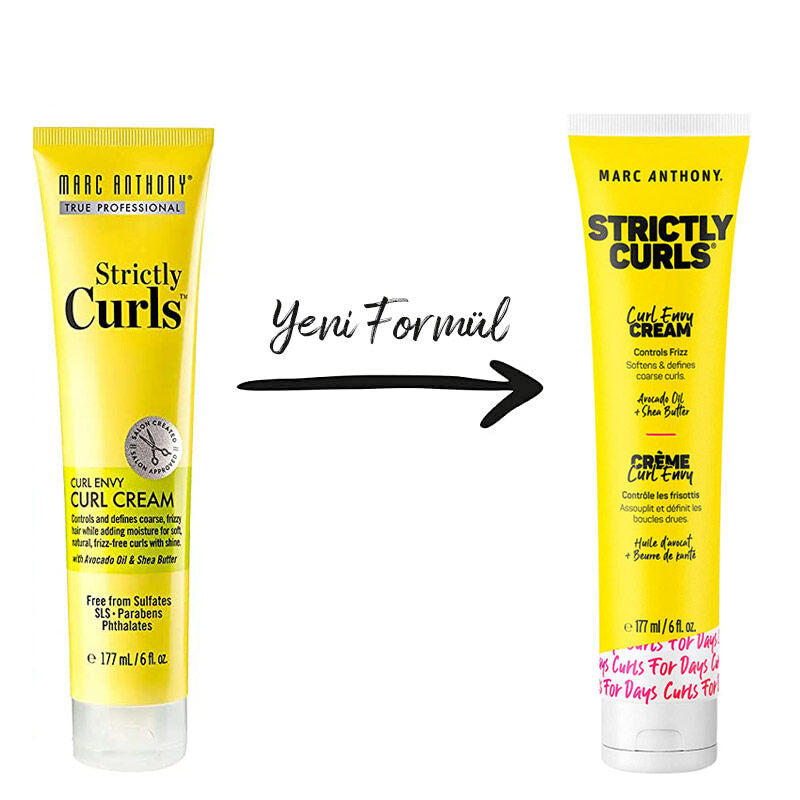 Marc Anthony Strictly Curls Defining Cream for Frizz Control 177 ml
